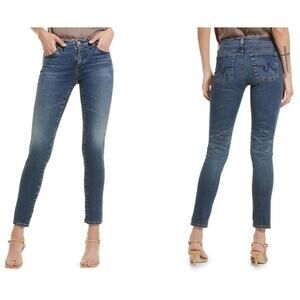 Adriano Goldschmied Prima Mid Rise Ankle Cigarette Jeans Size 29R